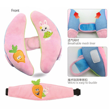 Hot Sale Happy Monkey Headrest Baby Infant Car Travel Sleeping Pillow Head Neck Cartoon Seat Covers Pillow Baby Safty Pillows 2024 - buy cheap