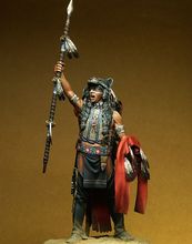 1/18 Assembly  Resin Figure Kit Leader 90mm 2024 - buy cheap