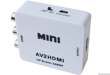 RCA-HDMI-совместимый с AV-HDMI-совместимый 1080P AV2HDMI AV-совместимый конвертер для ТВ VHS VCR DVD 2024 - купить недорого