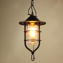 Loft Tungsten Boat Glass Hanging Lamp Vintage Edison Lamp Cafe Bar  Pendant Lamp 2024 - buy cheap