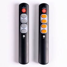 Learning Remote Control for TV STB DVD DVB HIFI BOX , 6 Big Buttons Universal  Smart Controller Duplicate IR Code 2024 - buy cheap