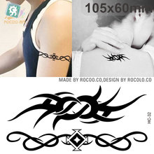 Rocooart HC32-41 harajuku estilo impermeável tatuagem temporária adesivos bonito falso tatuagem henna taty flash tatuagem para mulher 2024 - compre barato