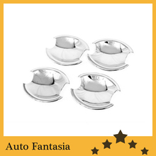 Chrome trim strips car accessories chrome door handle bowl cover - for Nissan Tiida / Versa / Latio 05-11- free shipping 2024 - buy cheap