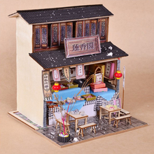 Projetos em miniatura para artesanato manual, luzes de led para mobília de casa de boneca antiga 2024 - compre barato