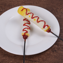 Simulation hot dog egg roll model Fake Cake Photography props Decoration Artificial food Egg roll hot dog Simulation Model 2024 - buy cheap