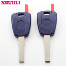 XIEAILI 10Pcs Transponder Key Case Shell For Fiat SIP22 Blade Can Install Chip S158 2024 - buy cheap