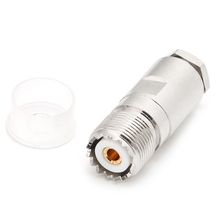 Abrazadera de enchufe hembra UHF SO239 PL259 para conector RG8 RG165 RG213 LMR400 2024 - compra barato