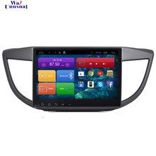 WANUSUAL 10.2'' Quad Core Android 6.0 GPS Navigation for Honda CRV 2012 2013 2014 2015 With Bluetooth Wifi Mirror Link 1024*600 2024 - buy cheap