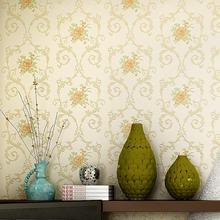 Pastoral Vintage Flower Wall Paper 3d Embossed Self Adhesive Wallpaper Sticker Mural Classic Floral Wallpapers Home Decor ZE134 2024 - buy cheap