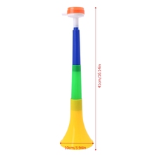 1Pc estadio de fútbol alegría Fan cuernos pelota de fútbol Vuvuzela animadoras chico trompeta 2024 - compra barato