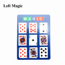 Tarjeta inductiva tarjeta para trucos de magia Poker Monte card Trick Easy Classic trucos de magia para cerrar la ilusión de magia C2022 2024 - compra barato