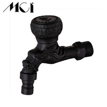 Grifo pequeño de pared tallado para agua, Grifo para jardín decorativo, para lavadora larga, lavabo, Mic-B019 2024 - compra barato