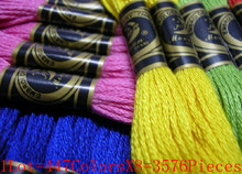 Toprated Cross Stitch Thread 1Lot=447ColorsX8=3576PCS You Can also Choose your Own Thread Numbers Free Shipping 2024 - buy cheap