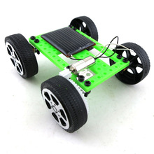 Modelo de coche de energía Solar, juguete hecho a mano, Kits de bloques de construcción de energía Solar, juguete ensamblado, herramienta de enseñanza 2024 - compra barato