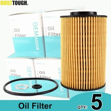 QTY 5, Oil Filters 26320-3C250 For Hyundai Genesis i30 ix20 ix55 Kia Carens Venga Soul 1.6L / 3.8L Engine 2010 2011 2012 2013 2024 - buy cheap