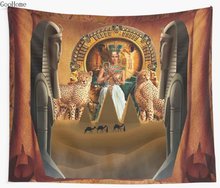 The Queen of Egypt Wall Tapestry Cover Beach Towel Throw Blanket Picnic Yoga Mat Home Decoration 2024 - buy cheap