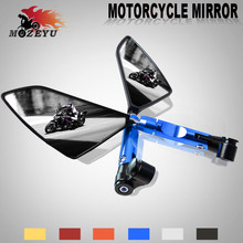 CNC Universal Motorcycle Side Mirror Rearview Side Mirror For Yamaha MT-07 MT-09 MT 07 09 FZ-07 FZ1 FZ6 FZ-09 MT07 09 Tracer 2024 - buy cheap