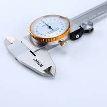 0.01mm Dial Calipers Stainless Steel Dial vernier caliper Shock-proof Vernier Caliper 0-200mm/8" Metric Gauge Measuring Tools 2024 - buy cheap