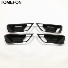 TOMEFON For Ford Focus 2019 2020 Inner Door Handle Bowl Frame Moulding Protector Cover Trim Styling Interior Accessories ABS 2024 - buy cheap