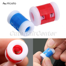 Original Hicello 2pcs/set Knitting Needles Row Counter 2 Sizes Big And Small Plastic Needles Sewing Tools Accessory 2024 - buy cheap