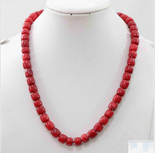 Dyy +++ 818 natural coral vermelho 8-10mm, colar de joias de ábaco rondelle 2024 - compre barato