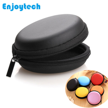 Mini Earphone Holder Case Storage Earbuds Carrying Hard Bag Box Case For Earphone Headphone Accessories Memory Card USB Cable 2024 - buy cheap
