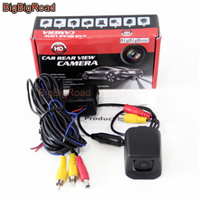 BigBigRoad Car Rear View Reverse Backup Camera With Power Relay / Filter For Toyota Hilux 2010 2011 2012 2013 2014 2015 - 2017 2024 - buy cheap