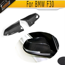 Cubiertas de espejo lateral para BMW, cubiertas de espejo de carbono para BMW Serie 3 F30 F31 regular Convertible M Sport F34 GT standard 2013-17 LHD no M 2024 - compra barato