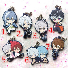 Idolish7 Anime keychain IZUMI IORI YAMATO NIKAIDO SOGO NAGI TAMAKI Gaku Mitsuki OSAKA Rubber strap/mobile phone charms D175 2024 - buy cheap