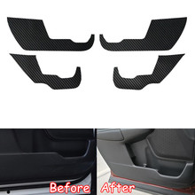 For Honda CRV 2017 2018 2019 Car Door Side Panel Protective Film Stickers Carbon Fiber Style Interior Car Accessories 2024 - buy cheap