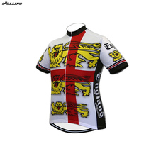 Nova camiseta clássica inglês equipe ciclismo maillot camiseta personalizada orolling tops 2024 - compre barato