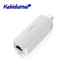 Kebidumei-adaptador ethernet usb, usb 3.0, 100 mbps, conversor de rede lan rj45, para computador, laptop, notebook, mi box 2024 - compre barato