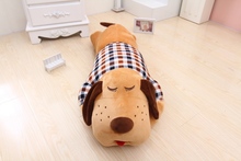 Almohada creativa de felpa para perro, regalo para perro, 85cm, marrón 2024 - compra barato