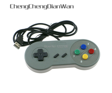 Chengdianwan ретро супер для Nintendo SNES USB контроллер для ПК для MAC контроллеры герметичные 10 шт./лот 2024 - купить недорого