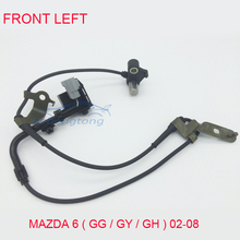 Front Left ABS Wheel Speed Sensor for Mazda 6 ( GG / GY / GH ) Station Wagon Hatchback Estate 2002-2008 GJ6A-43-73XA/B/C/D/E 2024 - buy cheap