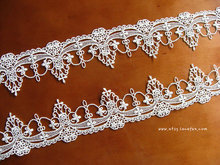 bridal venise lace trim, off white wedding lace, super exquisite lace trim, scalloped trim for veil,  LT097VE 2024 - buy cheap