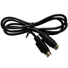 10pcs High Quality Hot Sale 1M Gold Plated S-Video Svideo 4 Pin Male to Male Cord Cable For DVD HDTV Black 2024 - buy cheap