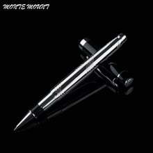 Black and silver 0.5MM Ballpoint Pen,High Quality Gift Ball Pen Office Signature Writing Smooth Style Luxury Roller ball Pen 2024 - buy cheap