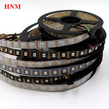 5V 60LEDs/m HD107S(Similar APA102/APA107) 5050 SMD Digital RGB Pixel LED Strip Light Christmas TV,White/Black PCB,IP20/IP65/IP67 2024 - buy cheap