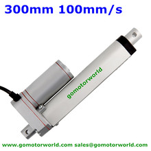 Smart mini Linear Actuator 12V 24V 300mm Stroke 1600N 160KG 352LBS load 100mm/s speed actuator linear manufacturer 2024 - buy cheap