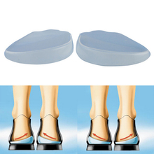 1Pair Silicone Support pad for High Heels Flat Feet Orthotics Orthopedic Insoles Corrector for Shoes Woman Feet Care Hot Sale 2024 - buy cheap