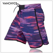 VANCHYCE Print Mens Shorts Beach Shorts Men Bermuda Short Quick Dry Silver Men's Boardshorts Board Shorts Brand Swimwear Men 2024 - buy cheap