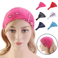 Diadema de Yoga de algodón para mujer, bandanas elásticas anudadas a rayas hechas a mano, turbante para niña, accesorios para el cabello femenino 2024 - compra barato