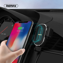 Remax 10W Wireless Car Charger Phone Holder for iPhone Samsung Qi Car Wireless Charger Air Vent Mount Mobile Phone Holder Stand 2024 - buy cheap