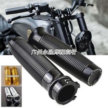 for Harley Davidson XL883/1200 CNC Motorcycle Handle Bar Grips Universal Motorcycle Accessories Retro Scooter Handlebar Grip 2024 - buy cheap