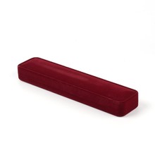 Pandahall 10 шт. темно-красные прямоугольные вельветовые бархатное ожерелье коробки для хранения Размер: 21x4,4x2,8 см 2024 - купить недорого