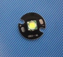 Новый Cree Single-Die XM-L LED T6 белый 6000K чип 16 мм круглая основа для DIY xml T6 led чип 2024 - купить недорого