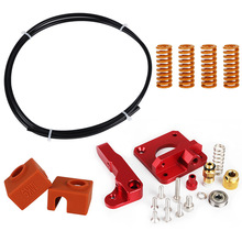 Kit de extrusora de aluminio Bowden para impresora Ender 3 CR10, kit de mejora de Ender-3, 1,75mm, tubo PETG, calcetín de silicona, CR-10, MK8 2024 - compra barato