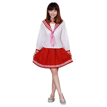Brdwn Lucky Star женский костюм для косплея Izumi Konata школьная форма матросские Костюмы юбка европейский размер 2024 - купить недорого