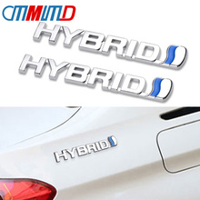 Accesorios para coche, calcomanía de Metal 3D híbrida como adhesivas, para Toyota Corolla Camry Rav4 Reiz Lexus CT ES RX GS BMW Audi Hyundai 2024 - compra barato
